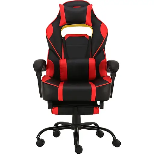 Геймерське крісло GT Racer чорне з червоним (X-2748 Black/Red) - фото 1