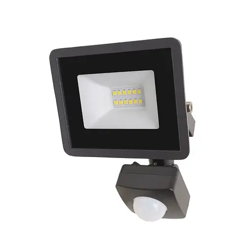 Прожектор Brille светодиодный с датчиком движения HL-19P/7.5W CW IP65