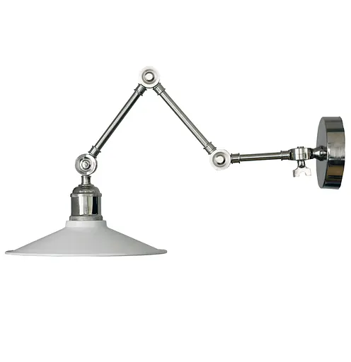 Настінне бра нікельоване 4-ох поворотне, PikArt арт. 3303 білий - фото 1