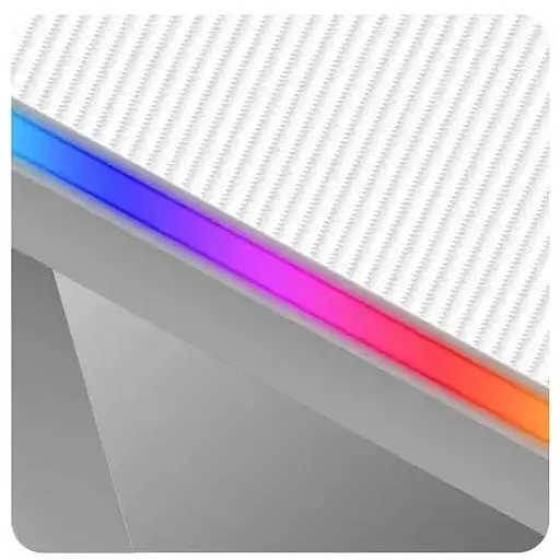 Комп'ютерний стіл Huzaro Hero 4.8 RGB White - фото 8