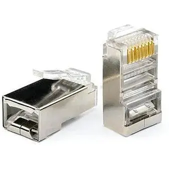 Коннектор RJ45 FTP 100 шт. Grey Cat.5e Atcom (10698)