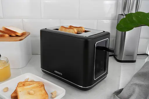 Тостер Ardesto Elegance T-K301E 800 Вт LED дисплей пластик чорний - фото 4