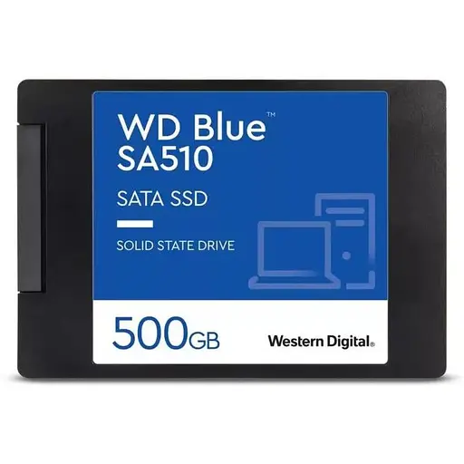 Твердотельный накопитель SSD 500Gb Western Digital Blue SA510 (WDS500G3B0A) - фото 1