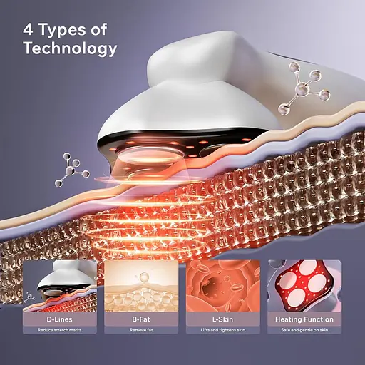 Аппарат для коррекции фигуры Depsoul профессиональный массажер от целлюлита. - фото 8