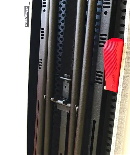 Гладильная доска Rolser K-TRES Black Tube 120х38 см Lido-Blanco/Negro (K03016-2064) - фото 7