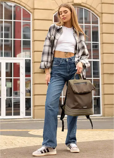 Жіночий рюкзак Sambag 37х31х14 см 000305475 - фото 4