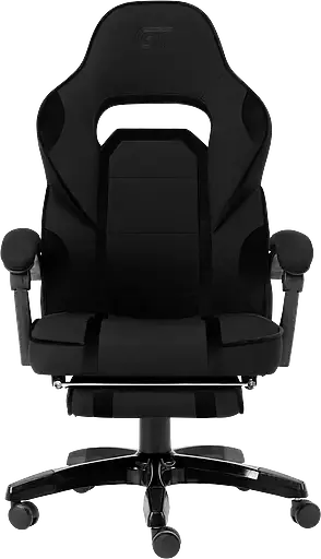 Геймерское кресло GT Racer черное (X-2749-1 Fabric Black Suede) - фото 2
