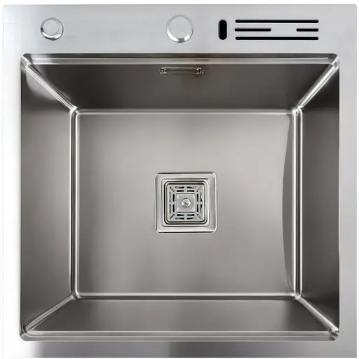 Кухонна мийка Platinum HANDMADE з підставкою для ножів (SP000040745) - фото 1