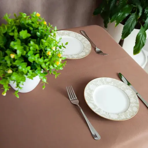 Скатерть ТЕП Aquastop водоотталкивающая Brownie 120x150 см (С-04223_30313) - фото 3