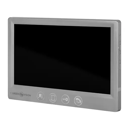 Кольоровий AHD відеодомофон GreenVision GV-058-AHD-M-VD7SD Grey - фото 2