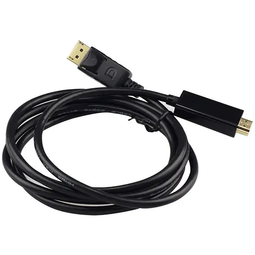 Кабель DisplayPort M-HDMI M 3.0м чорний