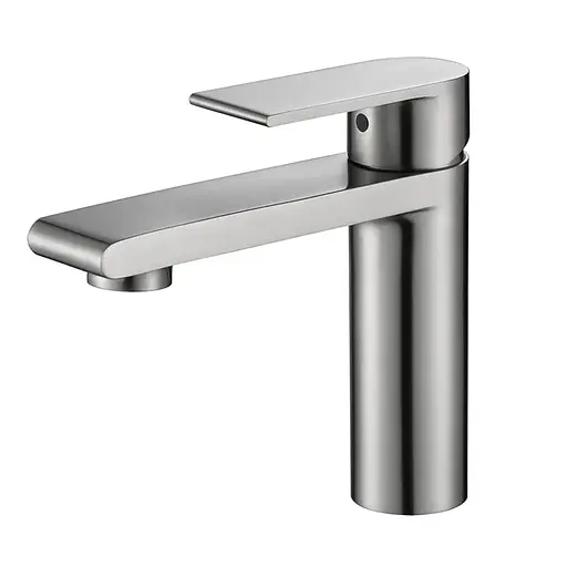 Смеситель для умывальника Koer KI-10015-02 KR4781 Нержавеющая сталь - фото 1