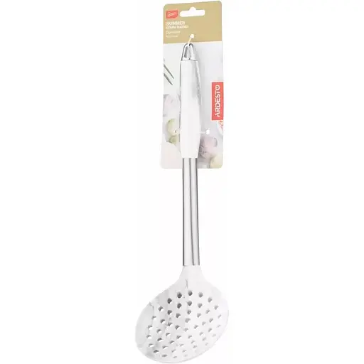 Шумівка Ardesto Gemini Marmo силіконова з ручкою з нержавіючої сталі 34.5 см (AR2145MS)