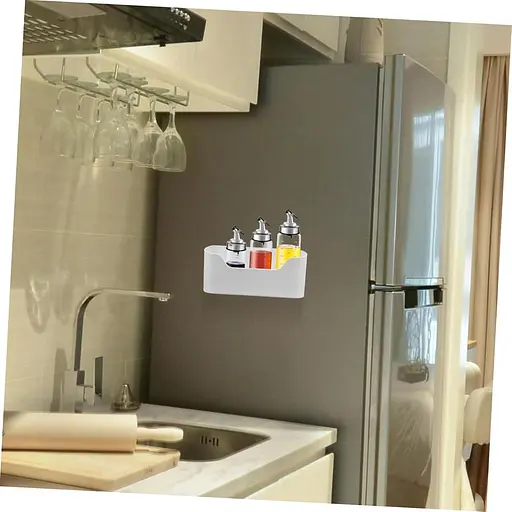 Ящик для зберігання, клейкий підвісний контейнер над дверима, дверний органайзер - фото 7