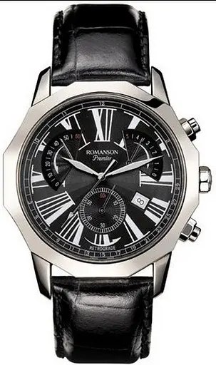 Часы Romanson TL6153HMWH BK Chronograpaph Retrogr.