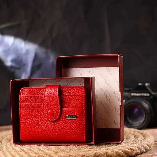 Кожаный женский кошелек Canpellini 10.6х9х1 см acs0025194 - фото 8