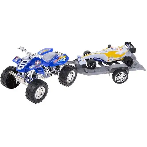 Игрушечный квадроцикл с прицепом IM84B1