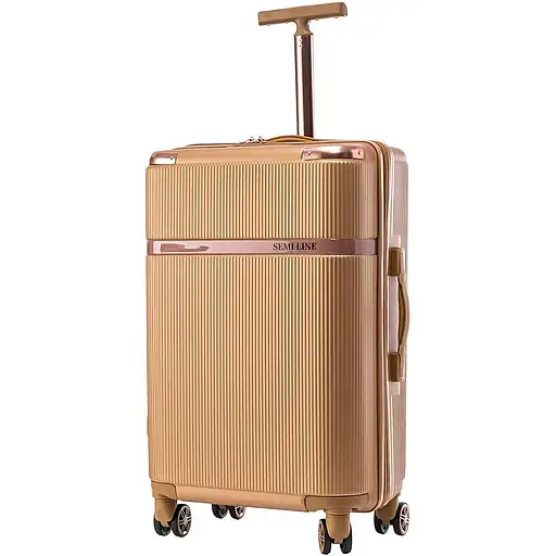 Валіза Semi Line 24" M Gold (T5667-3) - фото 1