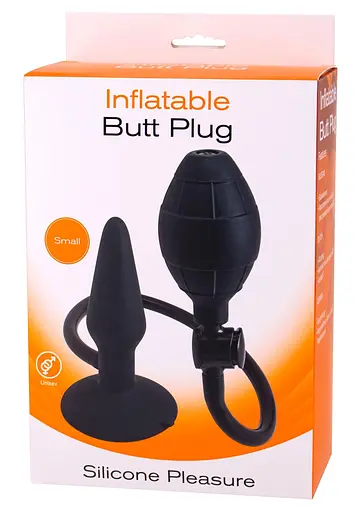 Надувная анальная пробка Seven Creations Inflatable Butt 125х3.5 см - фото 3