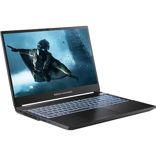 Ноутбук Dream Machines 15.6 RG5050-15 FHD IPS/Intel i7-13620H/32GB/1TB/RTX 5050 8GB/DOS/Black (RG5050-15UA29) - фото 3
