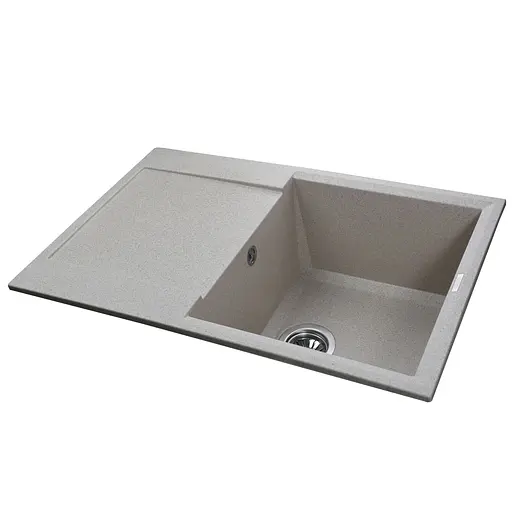 Кухонна мийка гранітна Globus Lux Komo піщаний 790x500мм-А0004, Sand - фото 2