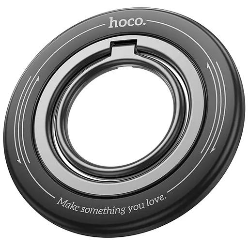 Магнітний тримач для телефону Hoco GH3 Enjoy Black - фото 2