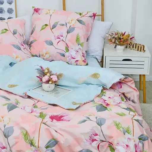 Комплект постільної білизни Viluta полуторний ранфорс 21149 100% бавовна - фото 3