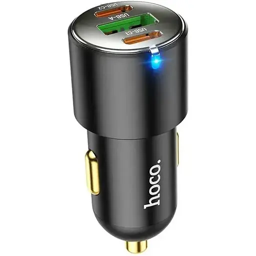 Автомобильное зарядное устройство Hoco NZ6 USB/2Type-C 45W 3.0A - фото 6