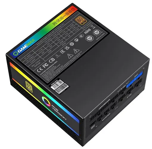 Блок живлення GameMax RGB850 PRO (RGB850 PRO) - фото 5