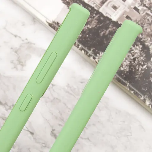 Чохол Lakshmi Silicone Cover Full Camera (AAA) для Samsung Galaxy S24 Ultra М'ятний / Mint - фото 5