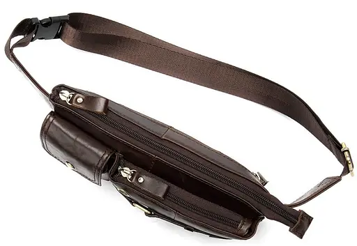 Чоловіча шкіряна сумка Vintage 24х13,5х3 см sum0012710 - фото 7