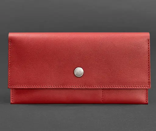 Шкіряний жіночий тревел-кейс Journey 2.1 Червоний - фото 1