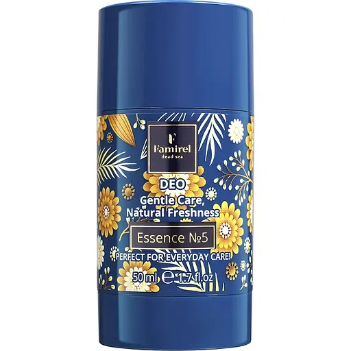 Парфумований дезодорант-стік Famirel Perfumed Essence без алюмінію №5 50 мл
