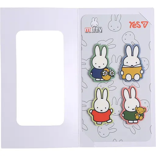 Закладки-стікери Yes Miffy 80 шт. (4х20) (170448) - фото 4