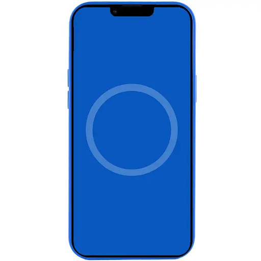 Чохол Silicone case AAA with Magsafe and Animation для Apple iPhone 12 Pro Max 6.7 Синій/Capri Blue - фото 4