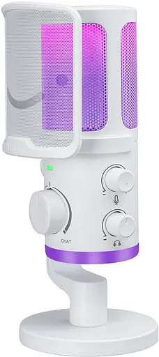 Мікрофон Fifine AM6W USB White (AM6W) - фото 2