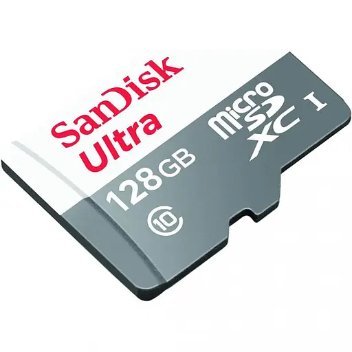 Карта памяти microSDXC (UHS-1) SanDisk Ultra 128Gb class 10 A1 (100Mb/s) (adapter SD) - фото 3