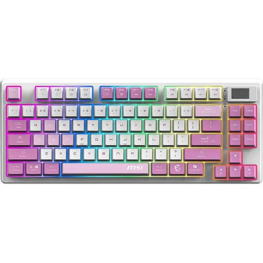 Клавиатура MSI Forge GK600 TKL Wireless UA Violet (S11-43UAQ01-HH9) [145471]