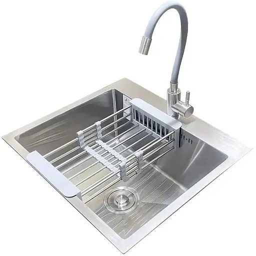 Комплект мийка + змішувач Romzha Arta U-490 (C) - фото 1