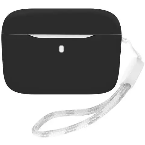Чохол-накладка DK Silicone Candy Friendly з карабіном для Anker SoundCore A20i (black)
