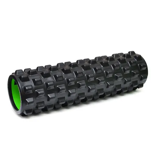 Ролер для йоги та пілатесу Grid Bubble Roller Gemini Sport G0010-BK 45х14 см - фото 1