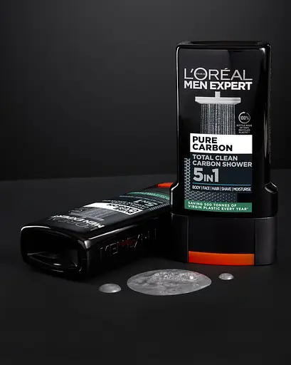 Гель для душа L'Oreal Paris Men Expert Total Clean 5 в 1 300 мл - фото 4