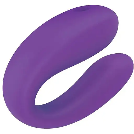 Вібратор Clara Morgane Sweet Couple 6.8 см (фіолетовий)