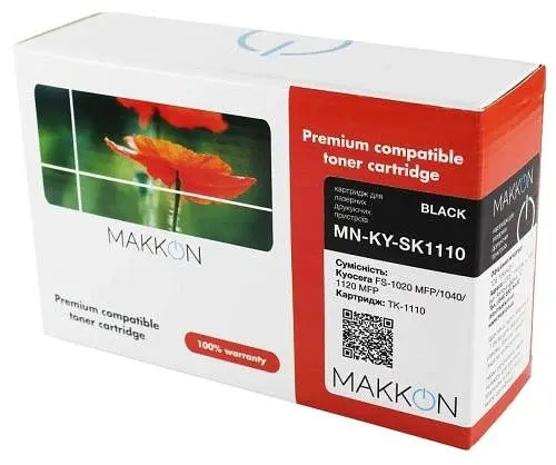 Картридж Makkon Kyocera TK-1110 Black teh0024250 - фото 3