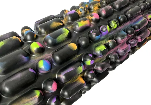 Масажний ролик EasyFit Morze 45 см Чорний (EF-2065) - фото 2