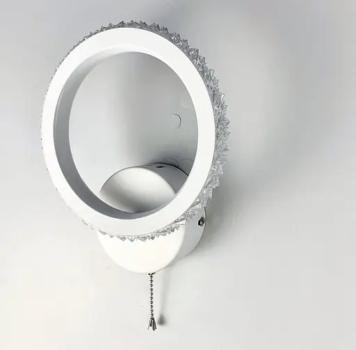 Світлодіодне бра у білому кольорі Арт. 77072-1S WT Line F - фото 2