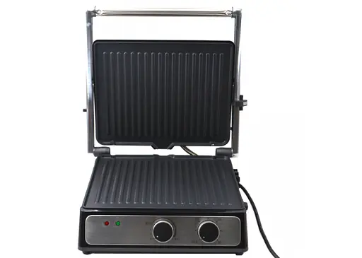 Прижимной электрический гриль Crownberg Cb-1044 2000W - фото 2