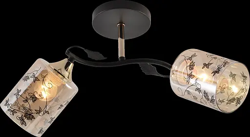 Люстра декоративная VALESO V xa1543b/2 bk+fgd - фото 2