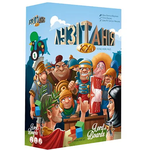 Настільна гра Lords of Boards Лузітанія XXI (Lusitania XXI) (укр.) (LOB2212UA) - фото 1