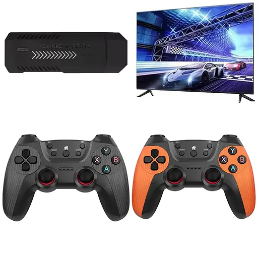 Ігрова приставка X2 Pro HDMI 40000 ігр. Ретро консоль. 2 геймпада. PSP, PlayStation, NES. Пам'ять 64 гб.